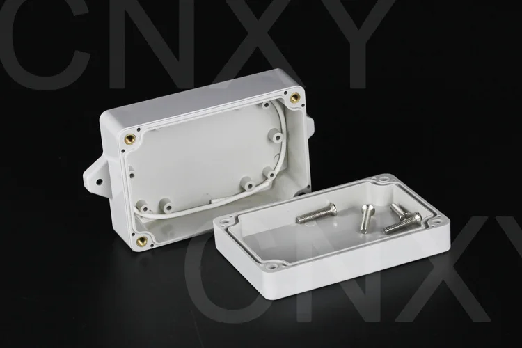 IP 65 Waterproof ABS enclosure plastic junction box with ear 100*68*40mm