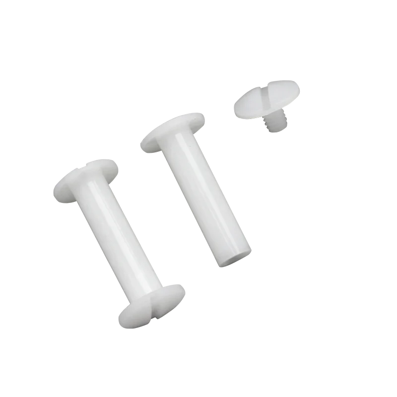 Nylon Fastening Clips Book Screw Binding Fasteners Plastic Book Binding Rivets