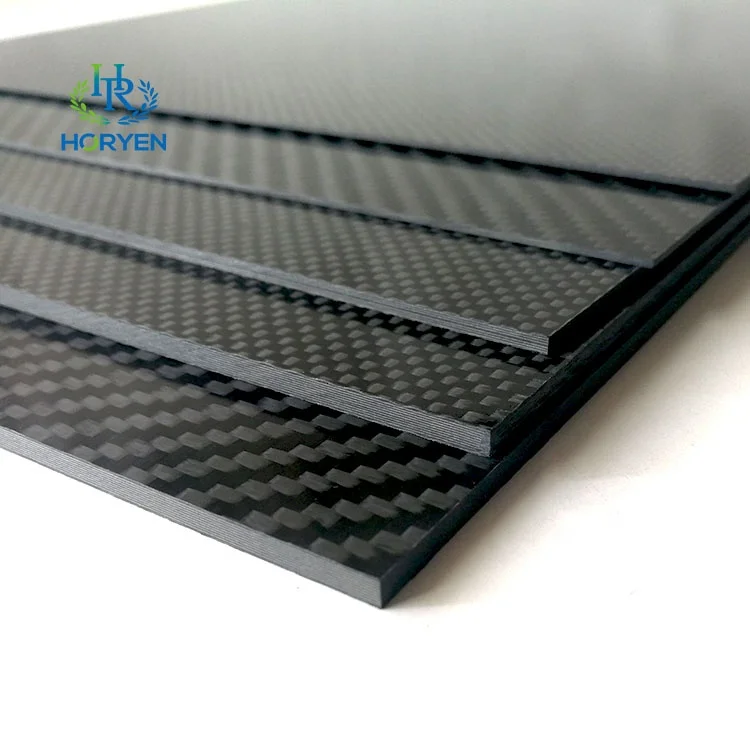 Best quality 1000*1000*1mm fiber carbon sheet carbon fiber sheet laminated low price
