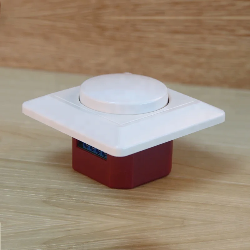 Eu Standard LED dimmer switch push Button rotary knob  wall lighting switch particular fasion shape good quantity