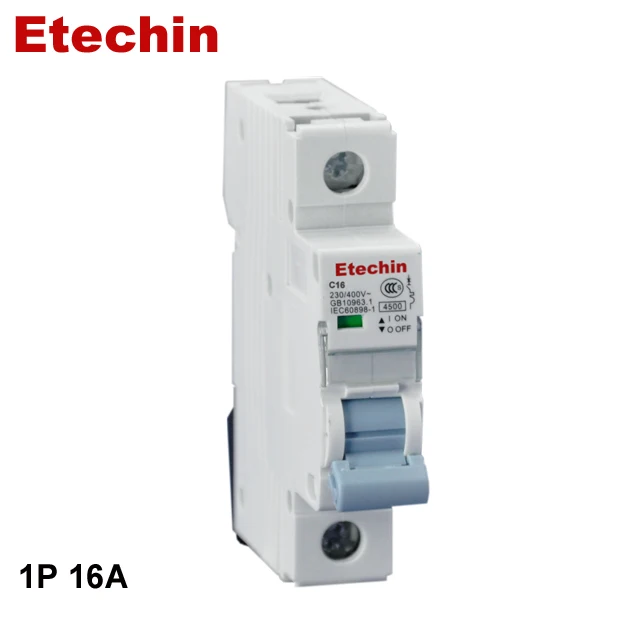 
DZ47 C45 1P 16A 2P 3P 4P 4.5KA MCB Mini Circuit breaker 