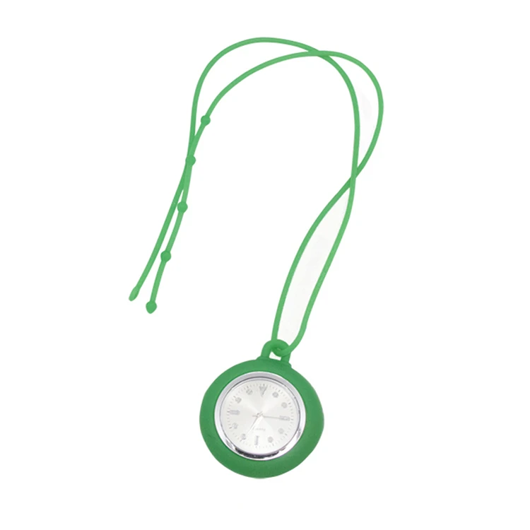 Лидер продаж, Силиконовые карманные часы с аналоговым кварцем