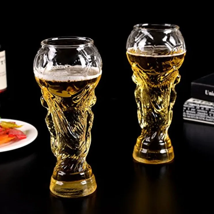 JHROC07 Creative Beer Mug Unique Design Crystal Cup Boots Design Beer Glass Cocktail Cup