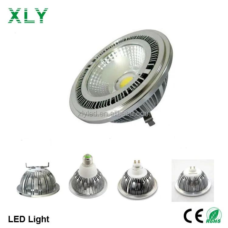 Ar111 AC85-265V COB G53 E27 GU10 Base 12W 10W High Power Led 12V Ar111 Lamp With Dimmable QR111 Spotlight