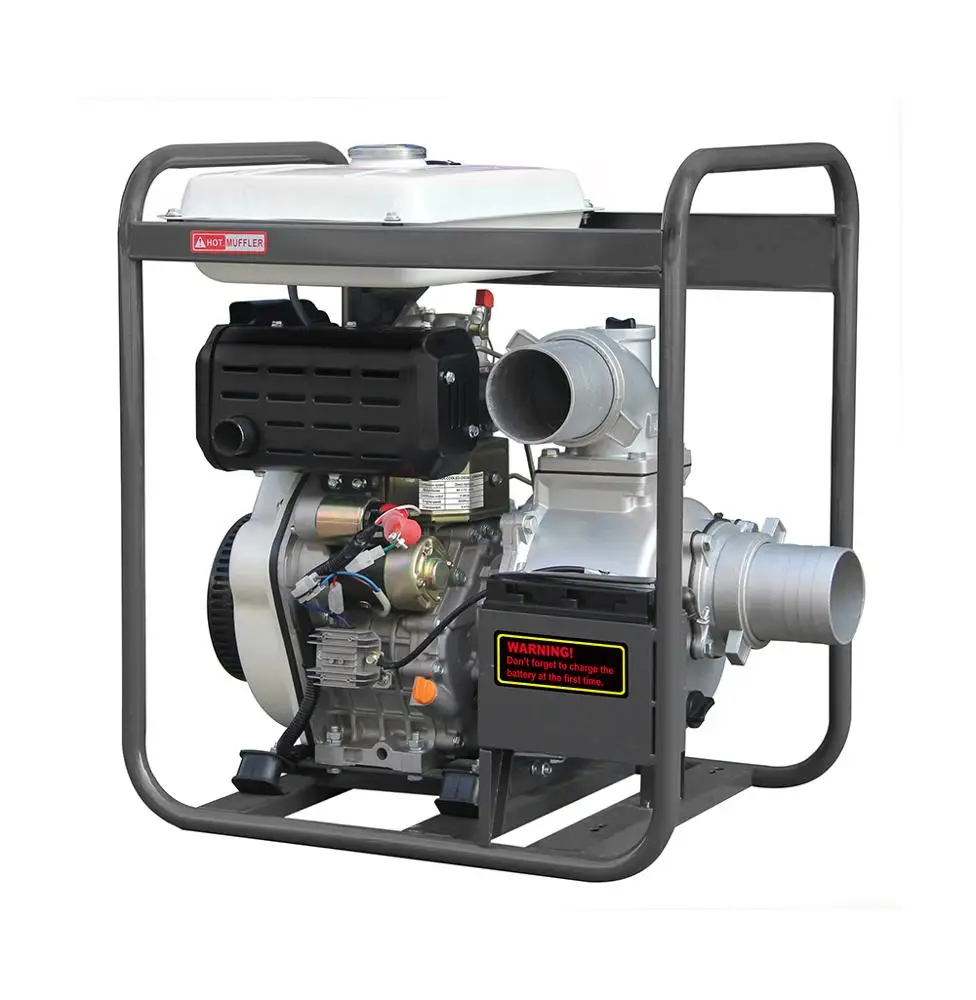 4 inch electric water pump DP40E 10 hp water pump diesel engine