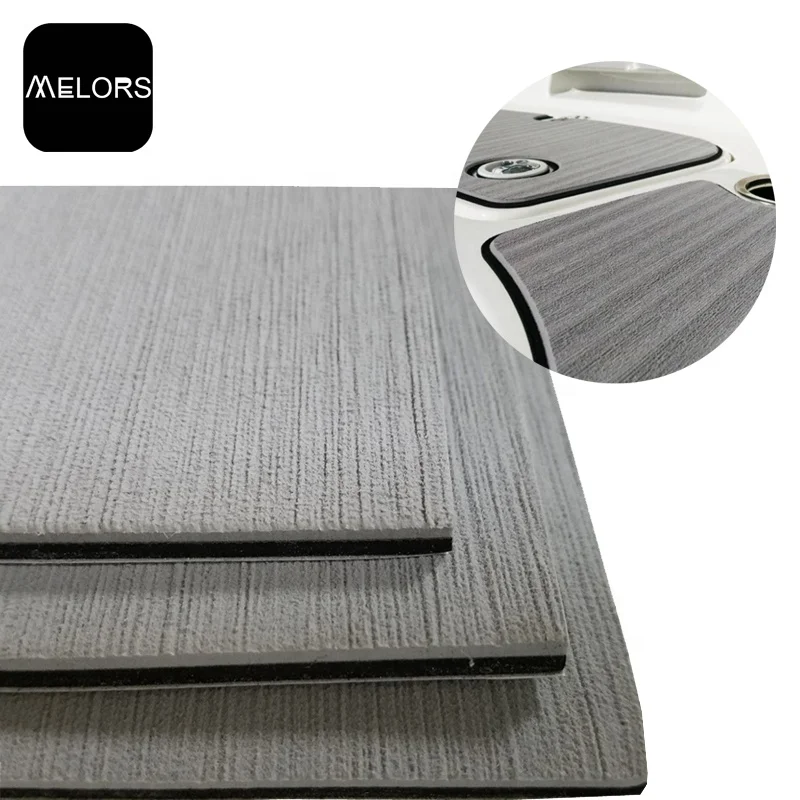 Melors 6mm Thickness High Quality Without Grooves PE/EVA Foam Faux Teak