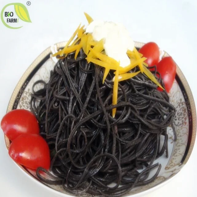 
low fat organic black soybean fettuccine pasta 