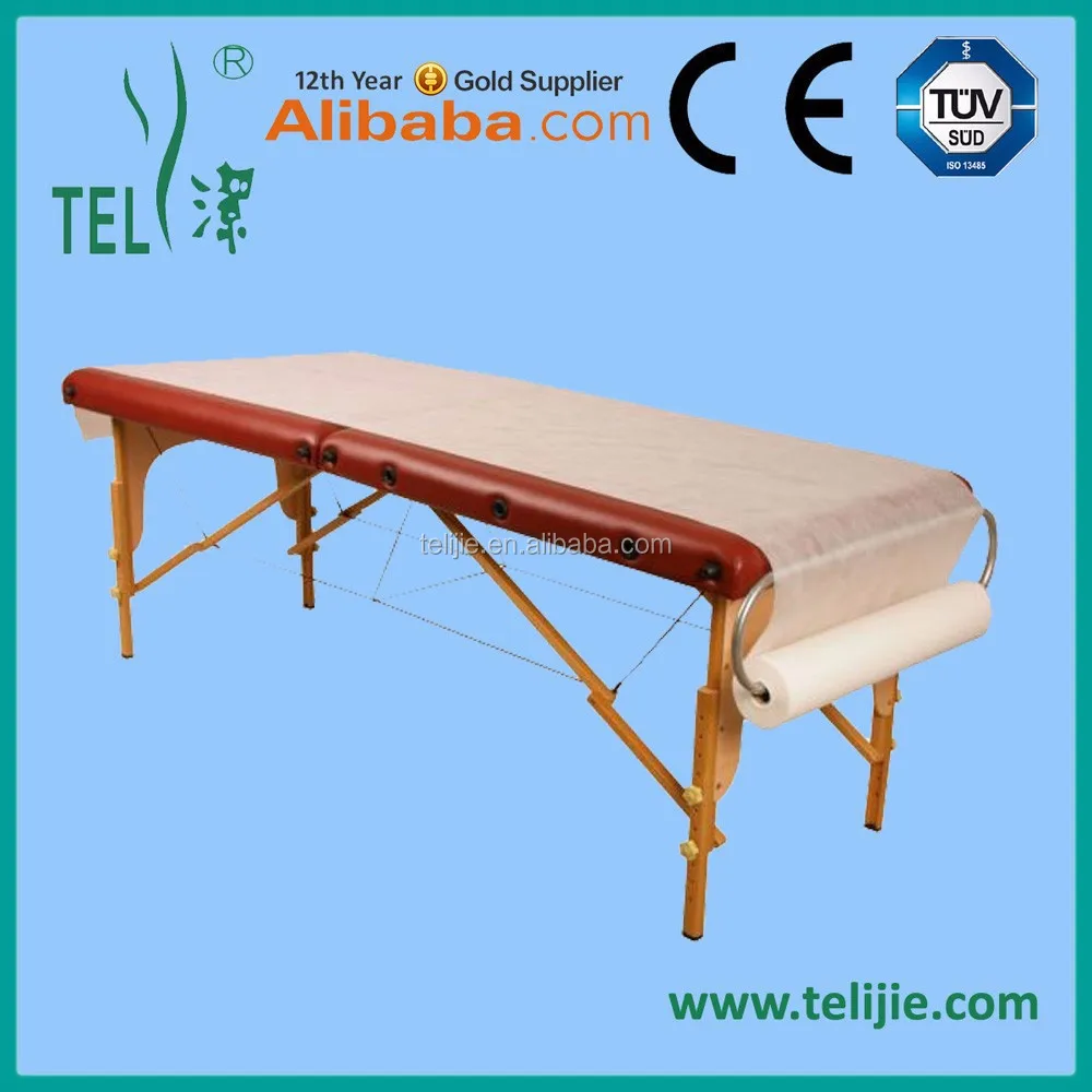 2ply disposable hospital bed paper cover roll