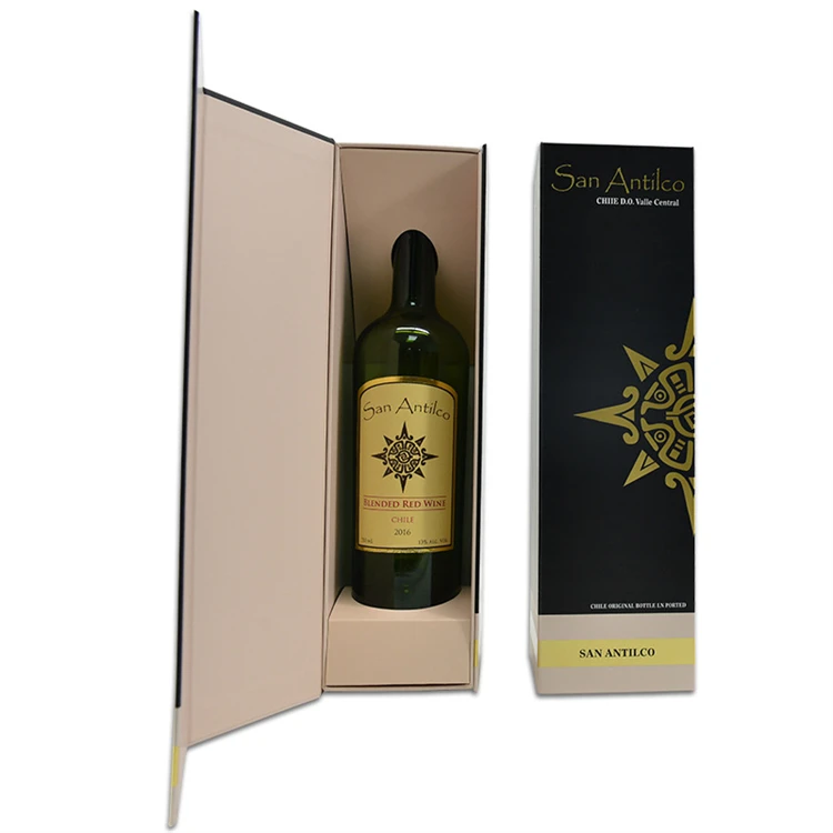 factory direct supplier direct supplier custom cardboard packaging paper wine box