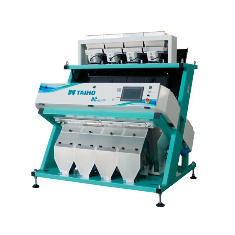 Mini parboiled rice color sorter machine in china