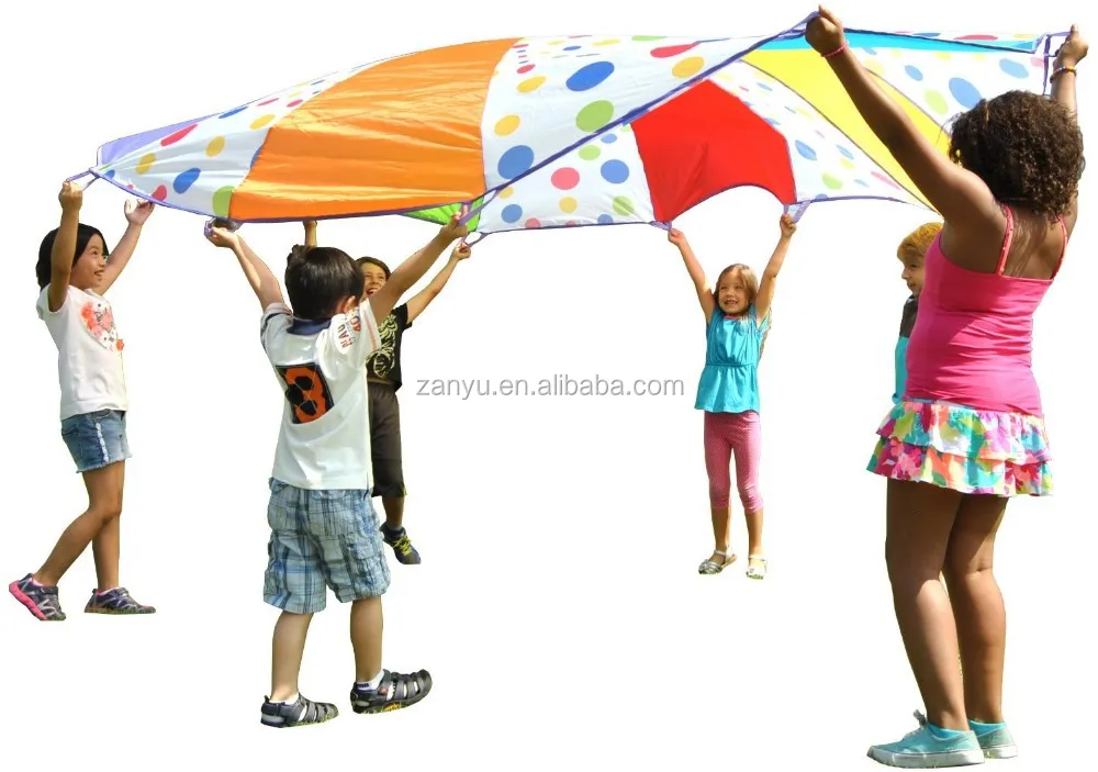 Kids play parachute toy parachute mini parachute