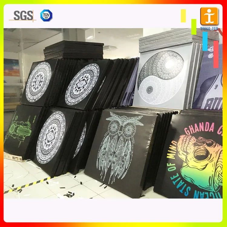 
Stretched and wrapped around quality wooden frame, wall hanging canvas 