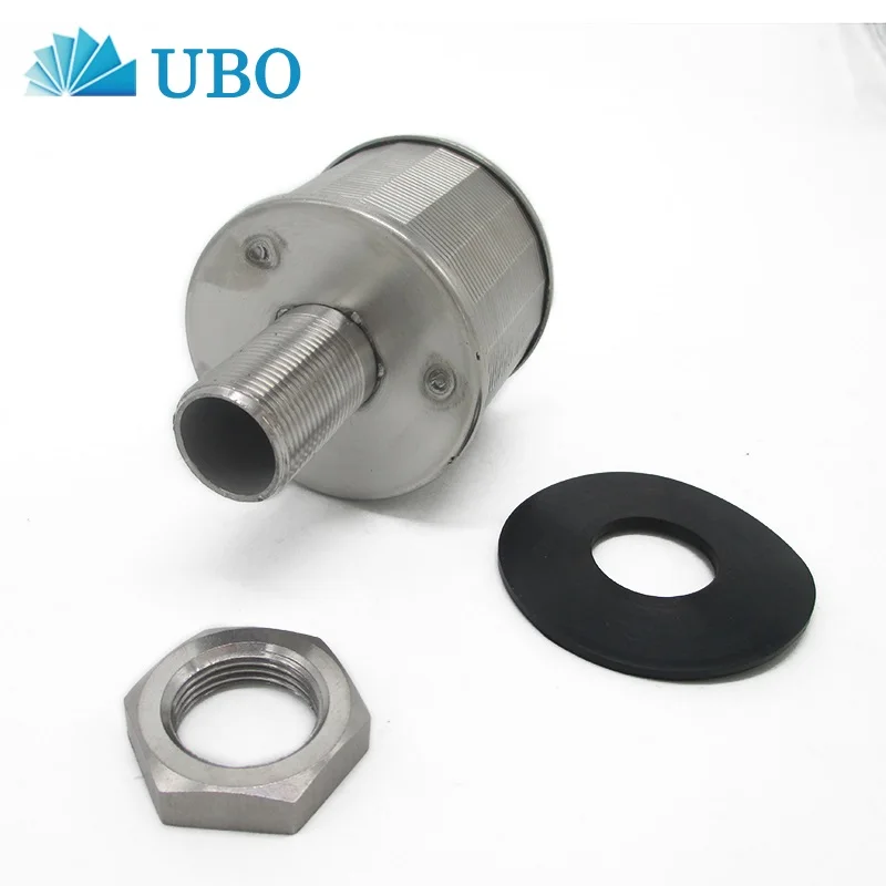 supplier SS wedge wire screen ss316l steel water nozzle filter for activated carbon