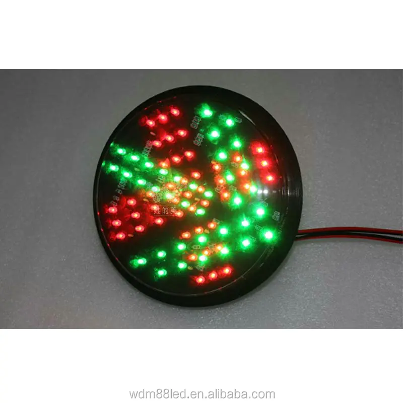 200 мм светодиодный сигнальный модуль Красный Крест Зеленая Стрелка светодиодный светофор