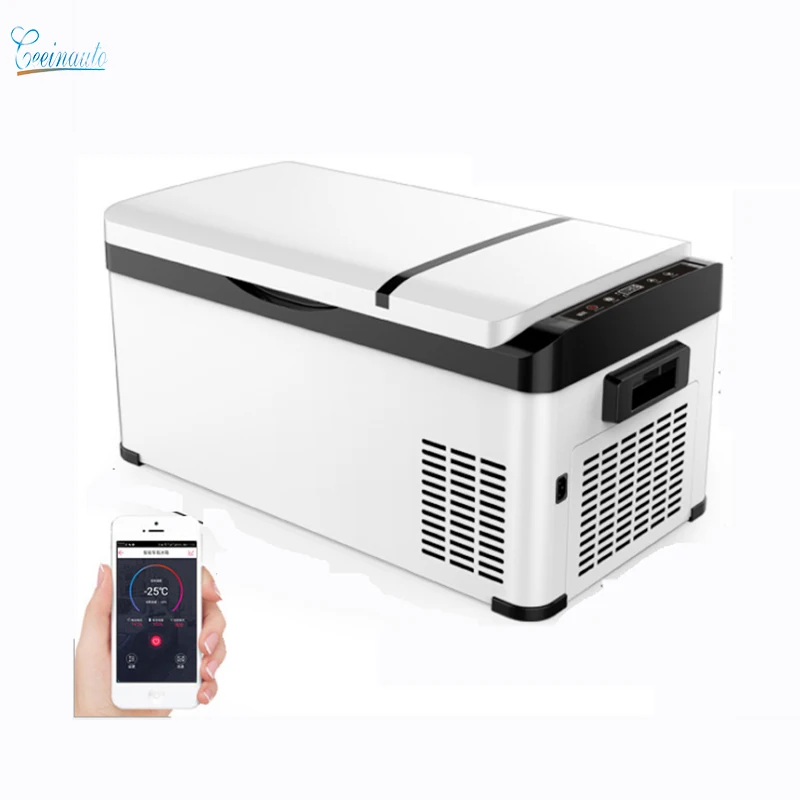 CeeinAuto high efficiency 12 volt refrigerator freezer DC24V best portable refrigerator 30L capacity portable deep freezer