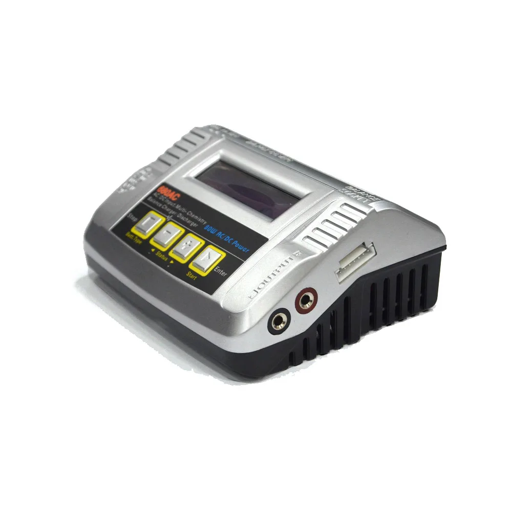 
HTRC 680AC 80W 6A AC/DC Dual Power RC Lipo Battery Balance Charger Discharger For 1-6s LiPo/LiFe/Lilon Battery Charging 