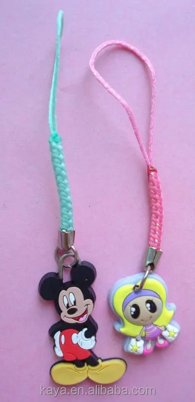 
Novelty plastic mobile charm 