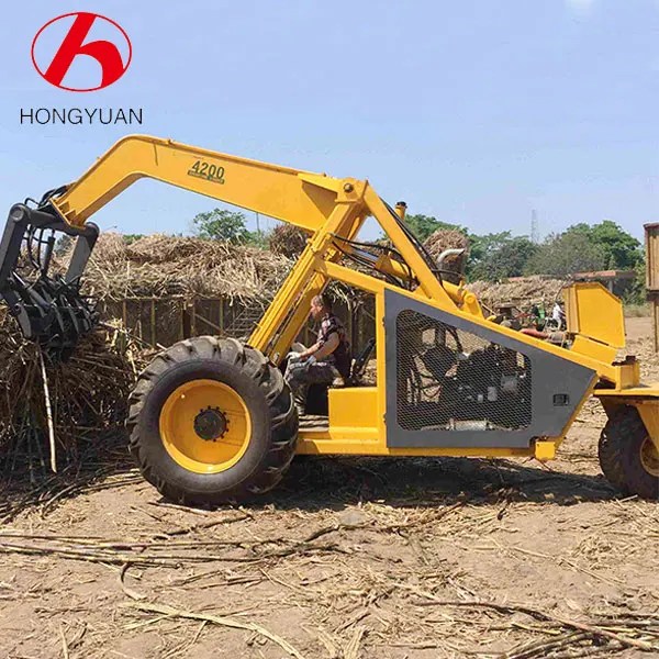 HY-4200 three wheel cane loader sugarcane loader