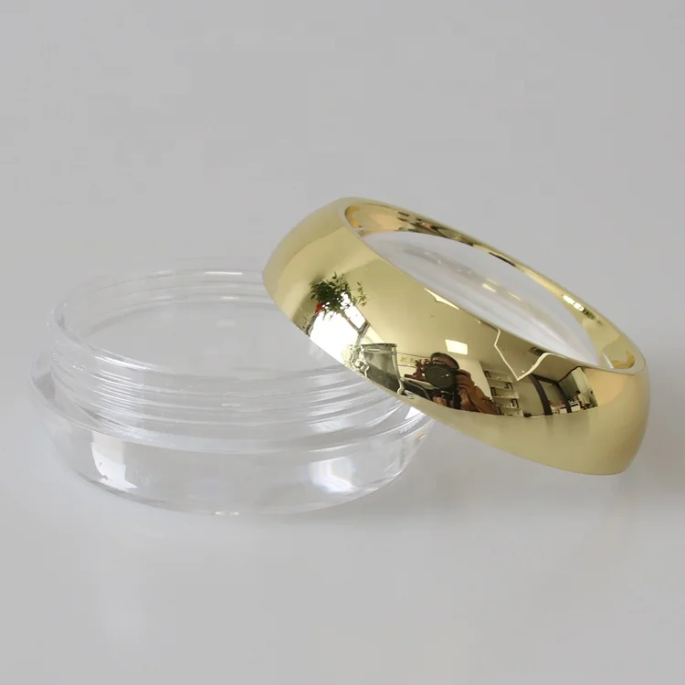 
20ml 50ml Empty Acrylic Luxury Capsule Saffron Packaging Jar Cosmetic Jar 