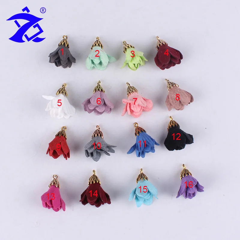 Fashion New Style Flower Shape Decorative Tassel with ring