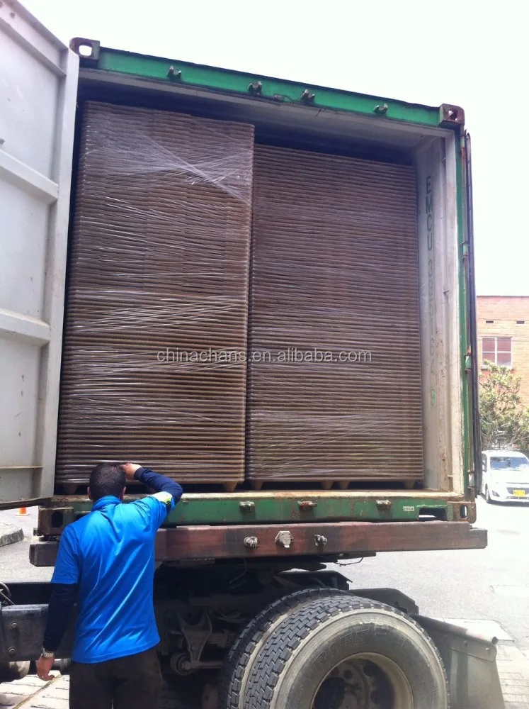 
2018 new double layer press wood pallet for fruit transportation 