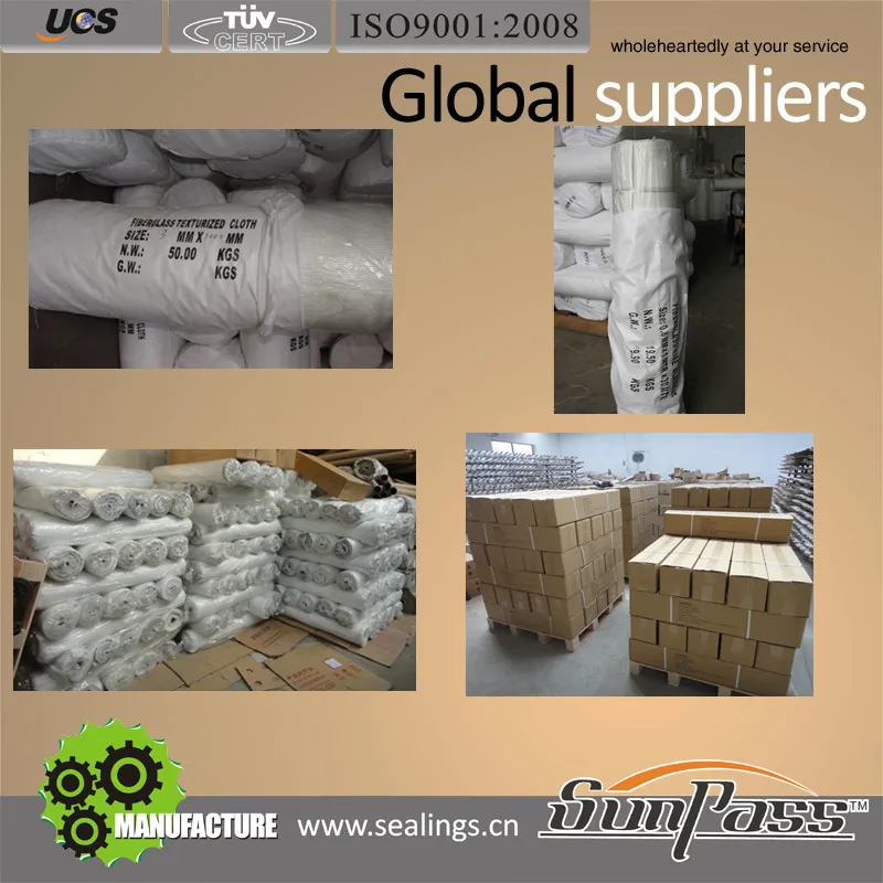 Heat Protection Car Welding Curtains Aluminum Foil Fiberglass Cloth