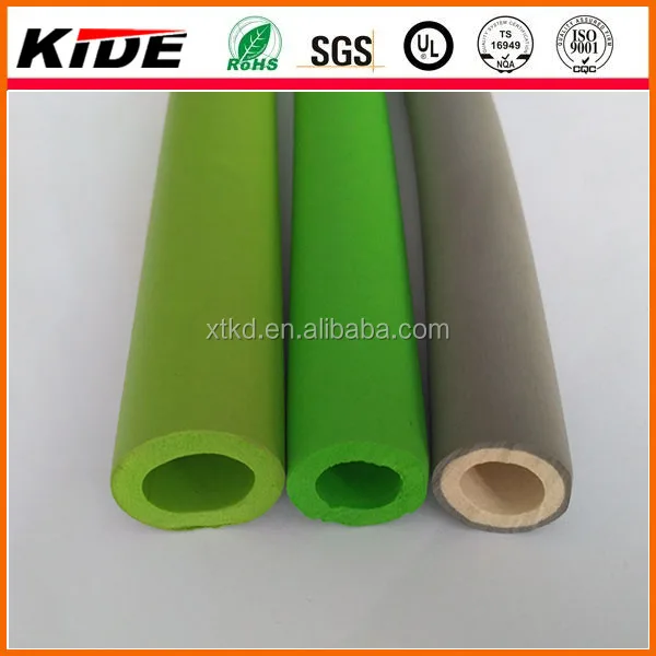 Coloured NPVC foam tubing sponge foam tube for foam pipe insulation
