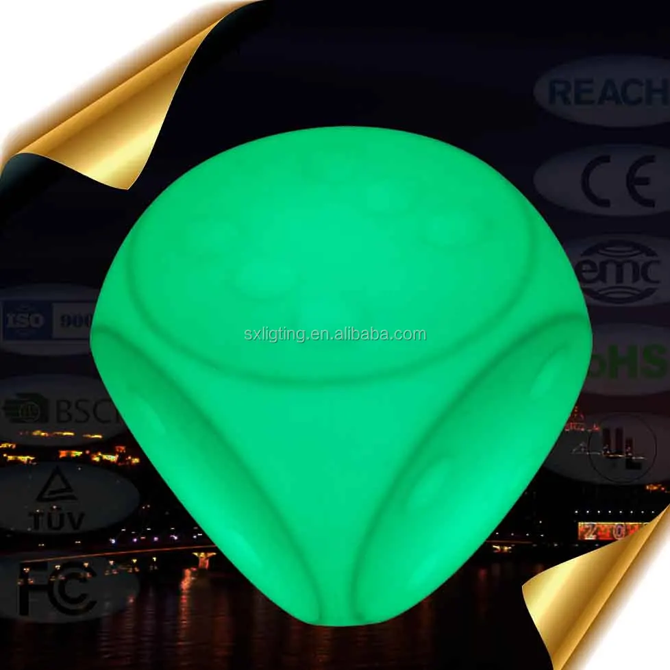
SX-4040-STL 40*40*40cm Color Changing LED Dice Cube Stool / Luminous LED Dice Cube Stool 