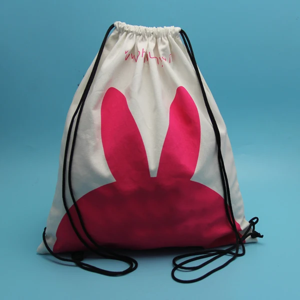 High Quality Custom Promotional Natural Sling Packaging Printable Canvas Bags