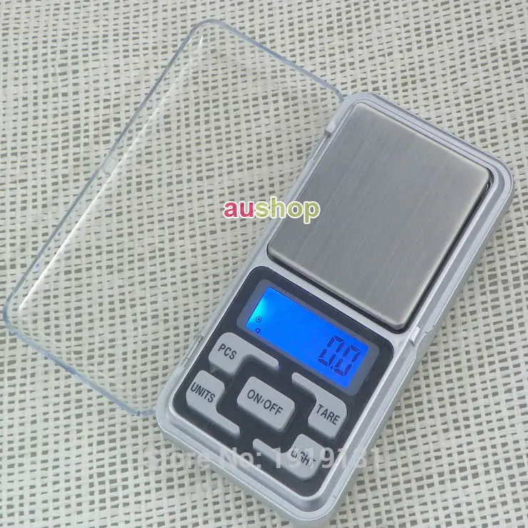 Mini Digital Scale 500g / 0.1g Precision LCD Display Electronic Digital Scale Kitchen Jewelry Weighing Balance Pocket Scale
