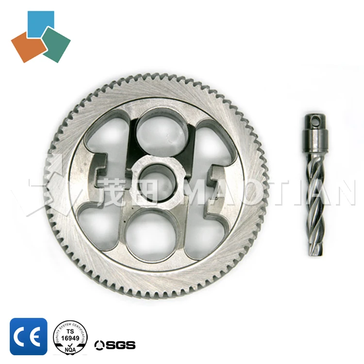 CNC high quality spur transmission gear for low speed reducer gearbox / rack and pinion gears/gear reducer