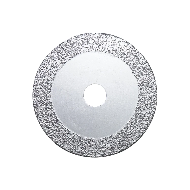 Continuous Rim Vacuum Brazed Diamond Saw Blade for Stone