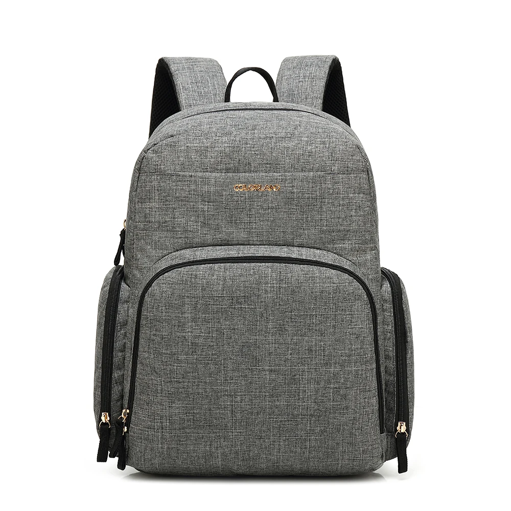 
Insulated Food Container Baby Changing Backpack Mummy Breast Pump Bag 