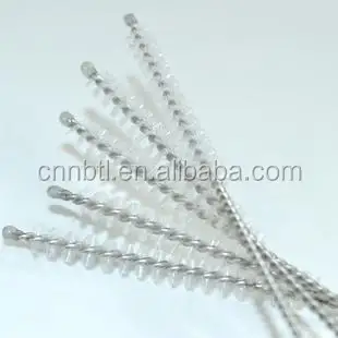Nylon cleaning brush for straws cleaner