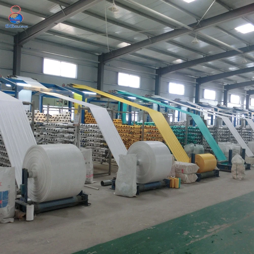 Factory wholesale Plastic tubular polypropylene laminated cloth Roll PP Woven coated Bag Fabric with CE