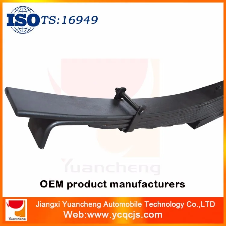 
Yuancheng Professional Trailer spare parts Leaf spring Assy composite leaf plates 
