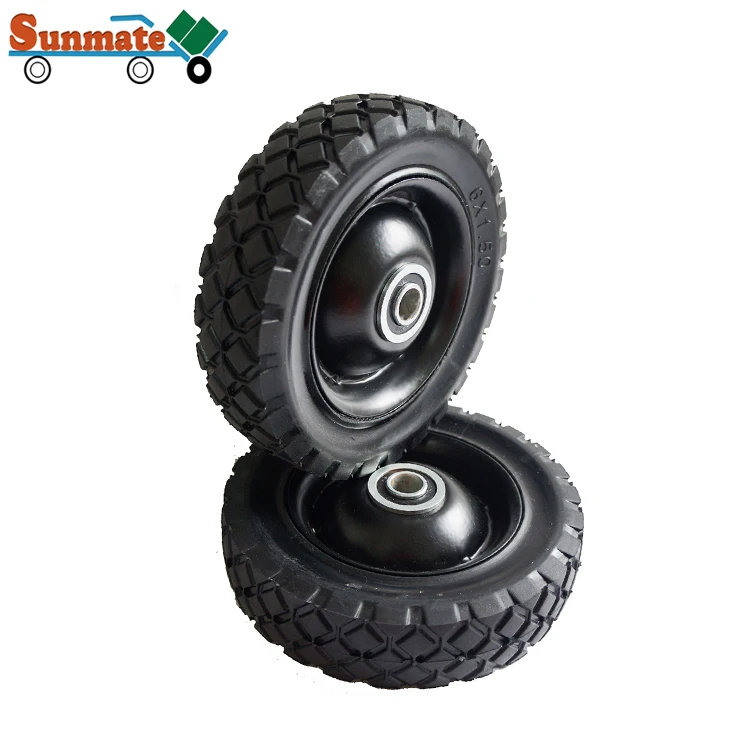 Полиуретановая пена колеса для сада колеса, тачки колеса