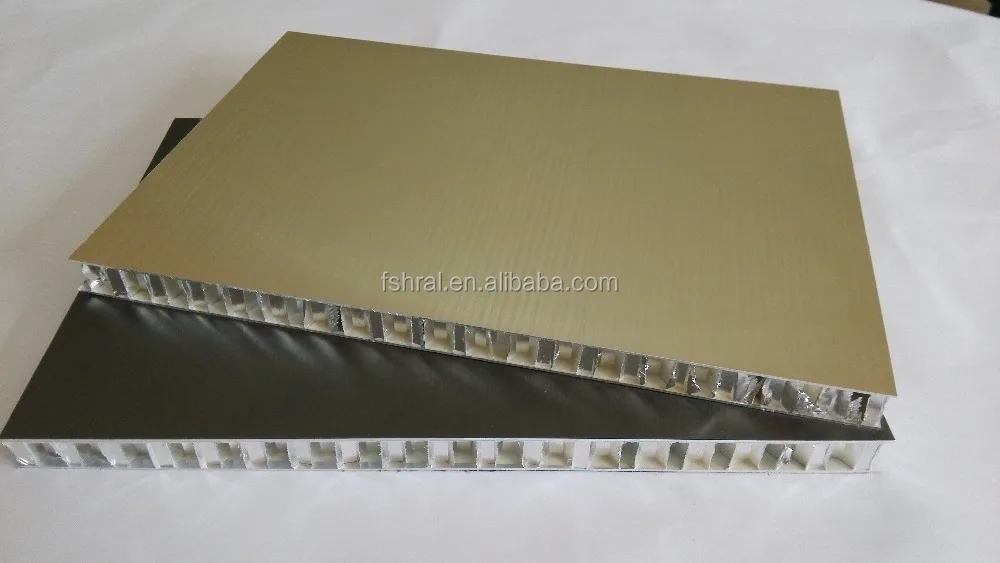 Hpl алюминиевая сотовая сердцевина композитная панель