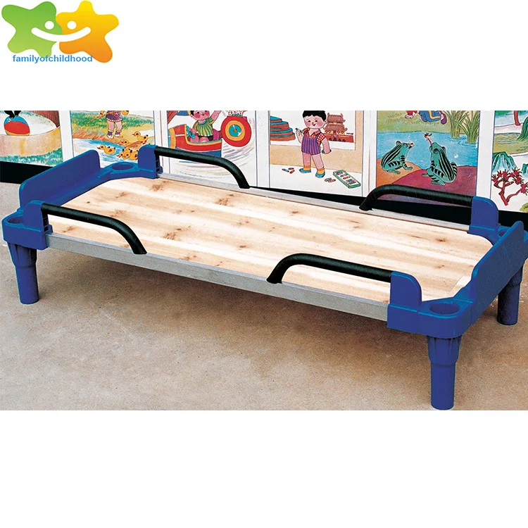Kindergarten children bed plastic bed for sale