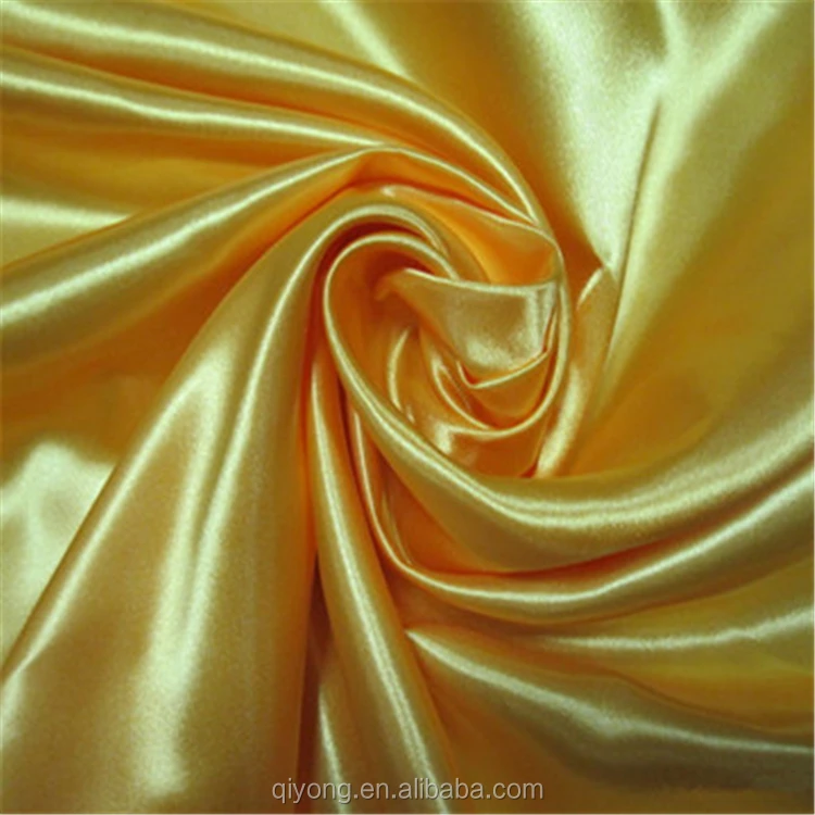 Wholesale Large Qty Polyester Satin Fabric Cheap Price for African Market