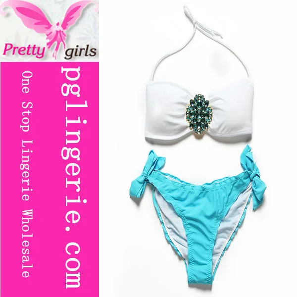 2016 Newest fashion korean teen girl bikini open sexy girl full bikini photo