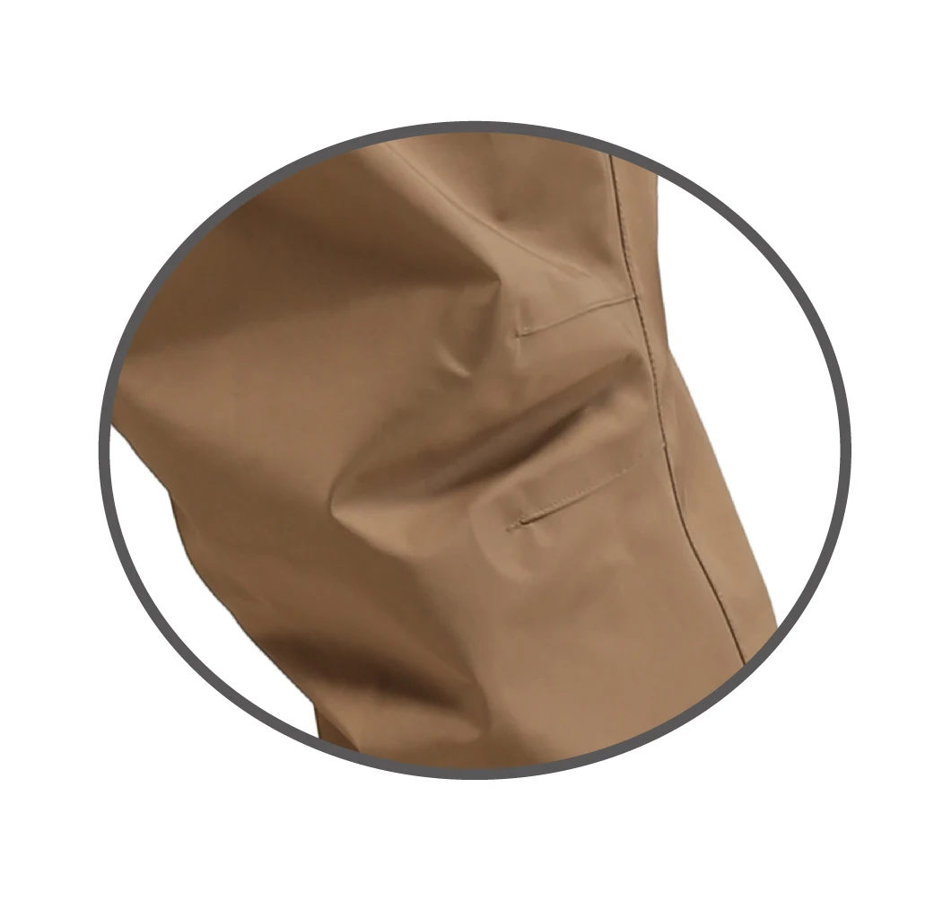 perfect design footstocking waterproof chest breathable Plus Size Chest Wader Anti-slip Boot fishing waders