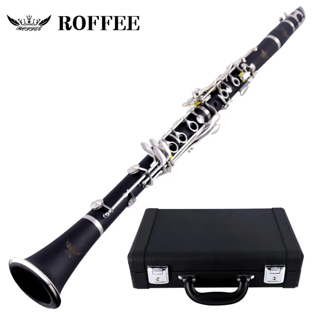 706 Professional Performance Level ABS Silver Plated A Tone Clarinet cheap clarinet