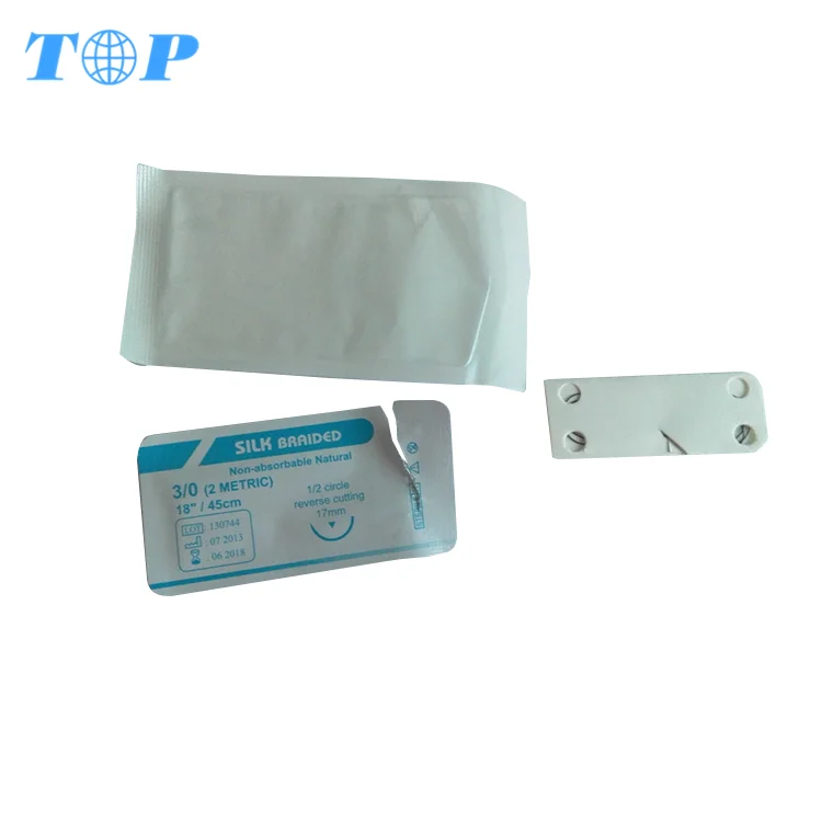Nonabsorbable Surgical Silk Suture Thread