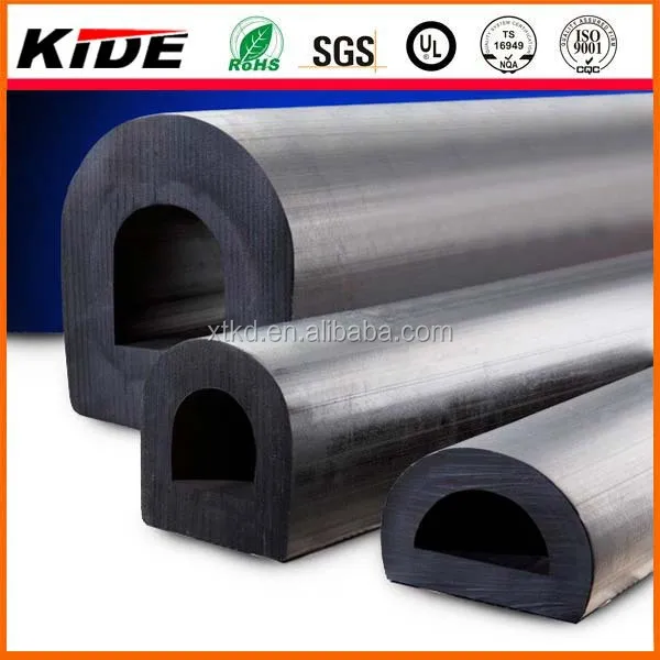 High quality boat D type rubber fenders