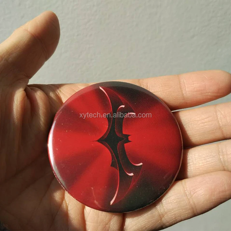 Metal Car Sticker Tin Bat Tank Decoration Sticker Custom Car Emblem Logo