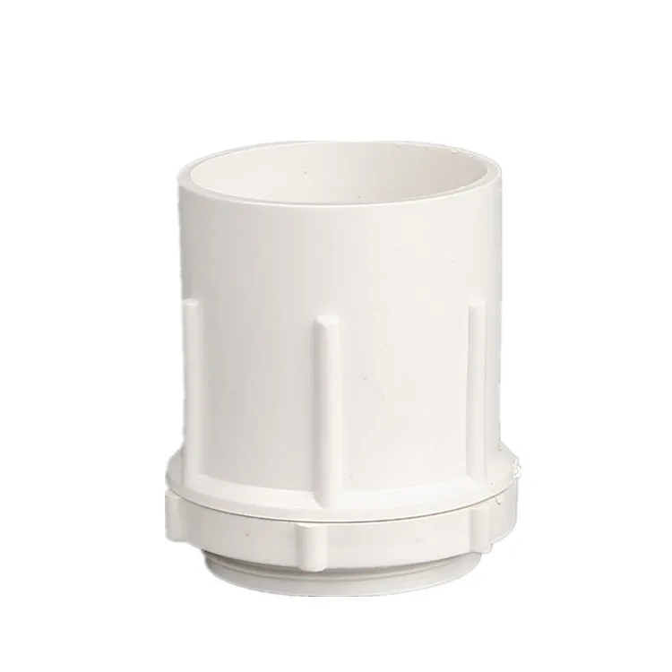 Electrical Conduit Fitting PVC Male Adaptor with Lock Ring