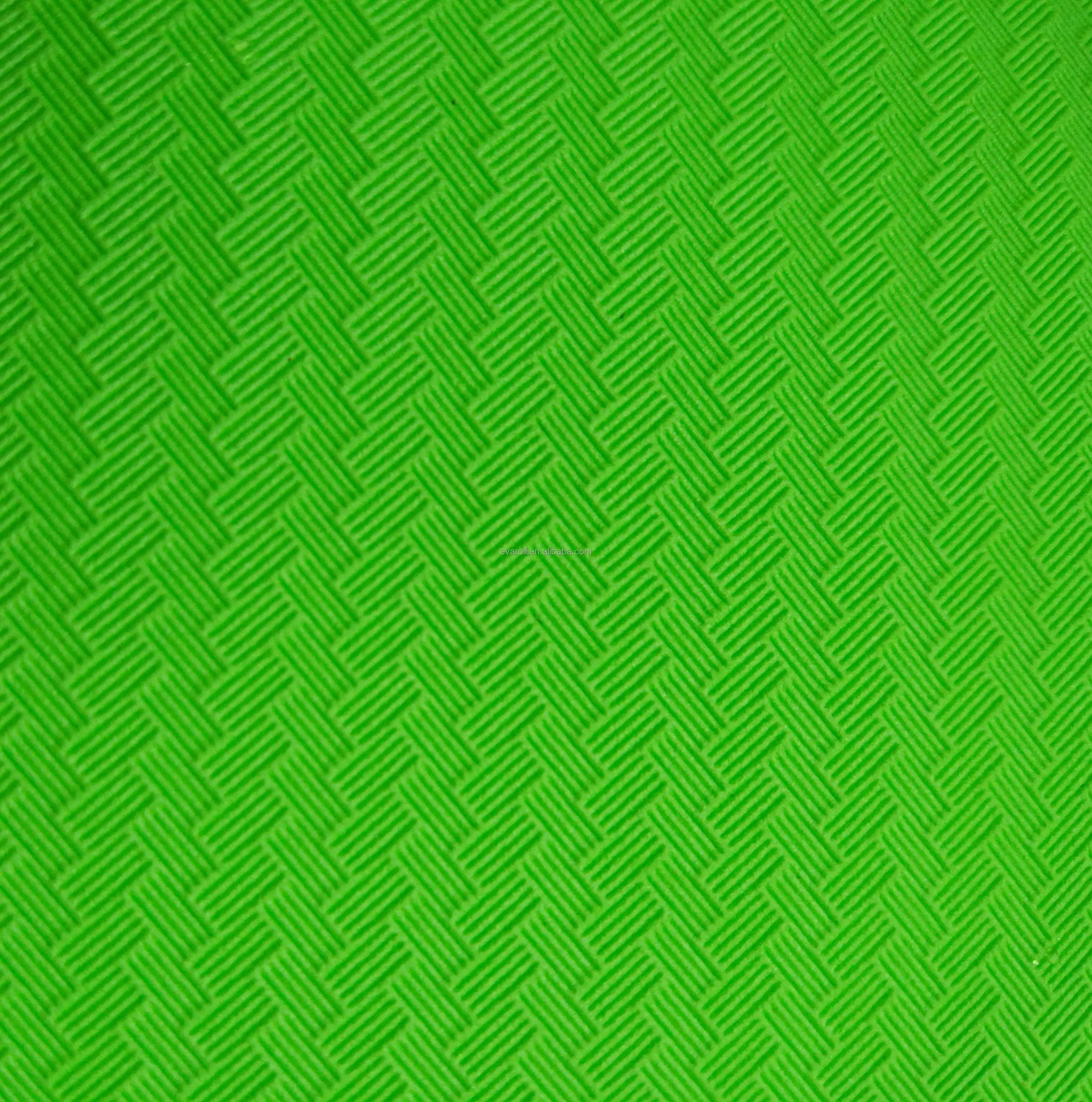 colorful textured EVA foam roll and sheet for hotel slipper