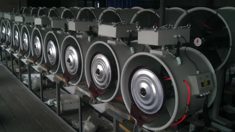 
Workshop cooling fan,Industrial centrifugal Humidifier,Wall mounted misting fan 