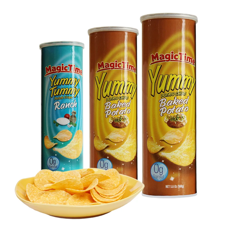 pringles style private label fried potato chips manufacturer